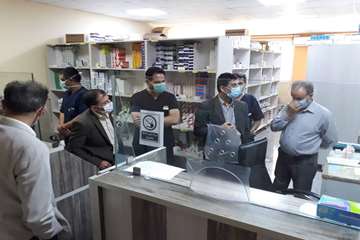 بازدید های مسئولان از بیمارستان ها و مراکز تابعه دانشگاه